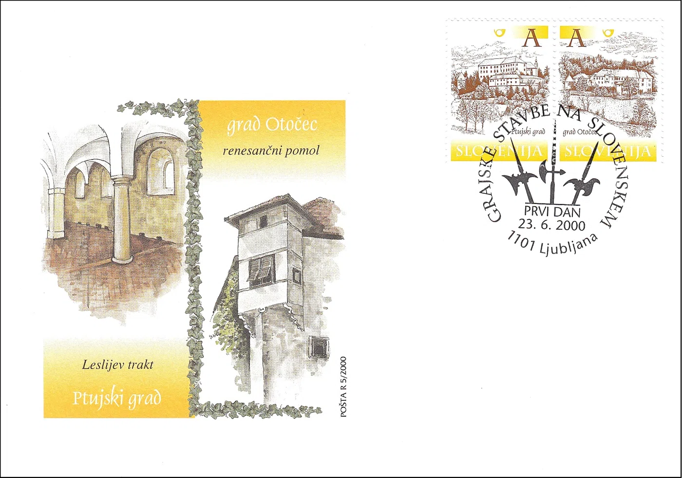 GRAJSKE STAVBE - PTUJSKI GRAD, GRAD OTOČEC